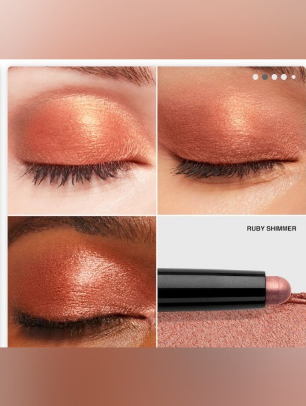Bobbi Brown Long-Wear Cream Shadow Stick in Ruby Shimmer - Picture 2 of 4